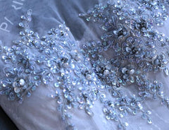 Light Grey Tulle Round Neckline Short Party Dresses, Grey Homecoming Dresses Light Grey Tulle Round Neckline Short Party Dresses, Grey Homecoming Dresses