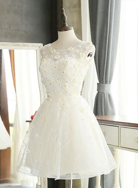 Cute Floral Teen Party Dresses, Homecoming Dresses , Lovely Formal Dresses