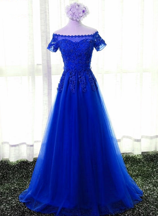 Charming Cap Sleeves Long Prom Dresses Beaded, New Party Dresses Cutedressy Charming Cap Sleeves Long Prom Dresses Beaded, New Party Dresses Cutedressy