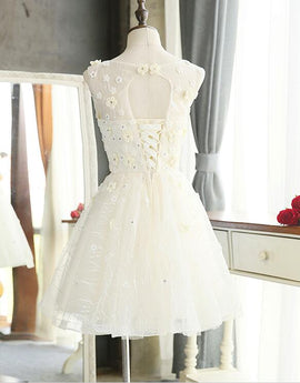 Cute Floral Teen Party Dresses, Homecoming Dresses , Lovely Formal Dresses