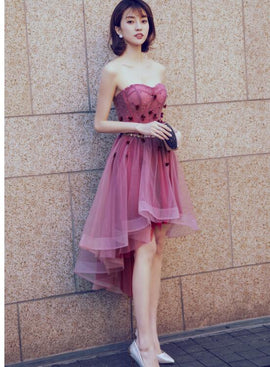 Beautiful Sweetheart Handmade Tulle Homecoming Dress , Stylish Party Dresses