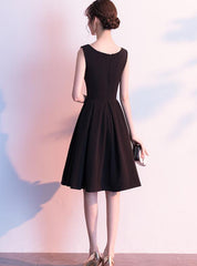 Beautiful Little Black Short Dress, Homecoming Dress, Short Formal Dress Beautiful Little Black Short Dress, Homecoming Dress, Short Formal Dress
