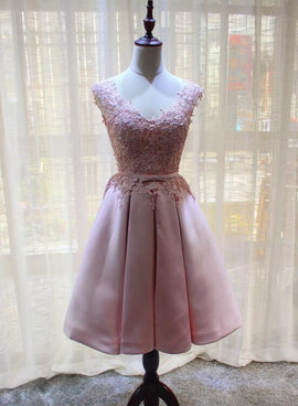 pink homecoming dress