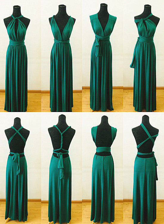 Charming Dark Green Bridesmaid Dresses,Convertible Dresses, Multiway W Cutedressy Charming Dark Green Bridesmaid Dresses,Convertible Dresses, Multiway W Cutedressy