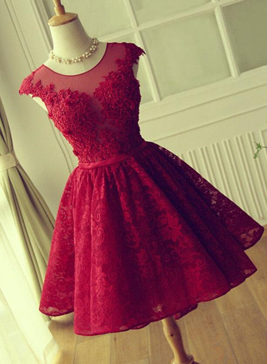 Astrodust Red Lace Mini Dress – Beginning Boutique US