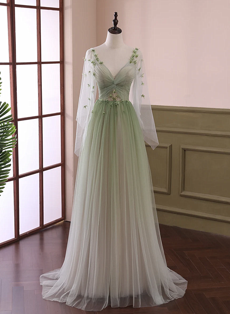 Light green 2025 ball gown
