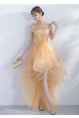 Beautiful High Low Formal Dress, Homecoming Dress New Style Beautiful High Low Formal Dress, Homecoming Dress New Style