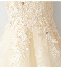 Adorable Handmade Short V-neckline Lace Formal Dress, Lovely Party Dress Adorable Handmade Short V-neckline Lace Formal Dress, Lovely Party Dress