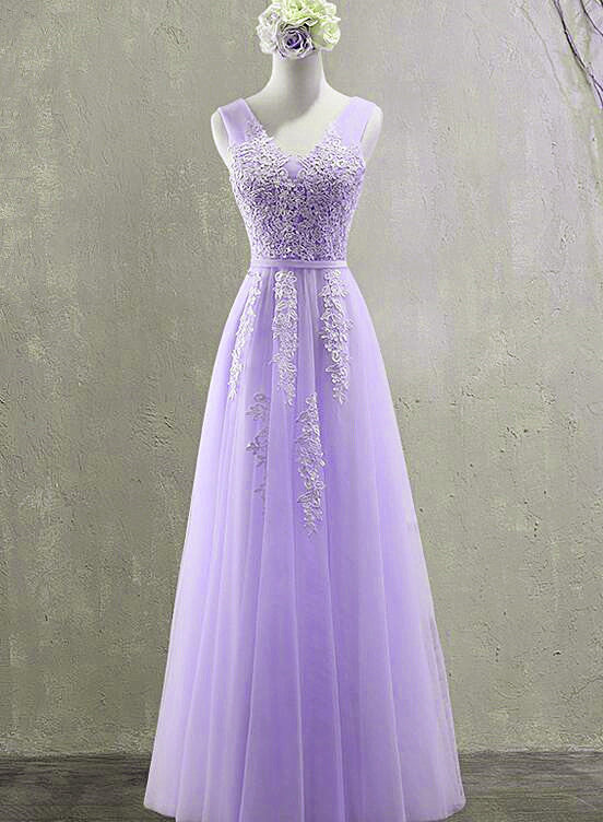 lavender junior prom dresses Elegant Lavender Tle Foal ss with arkling Embellishments