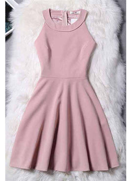 pink homecoming dress