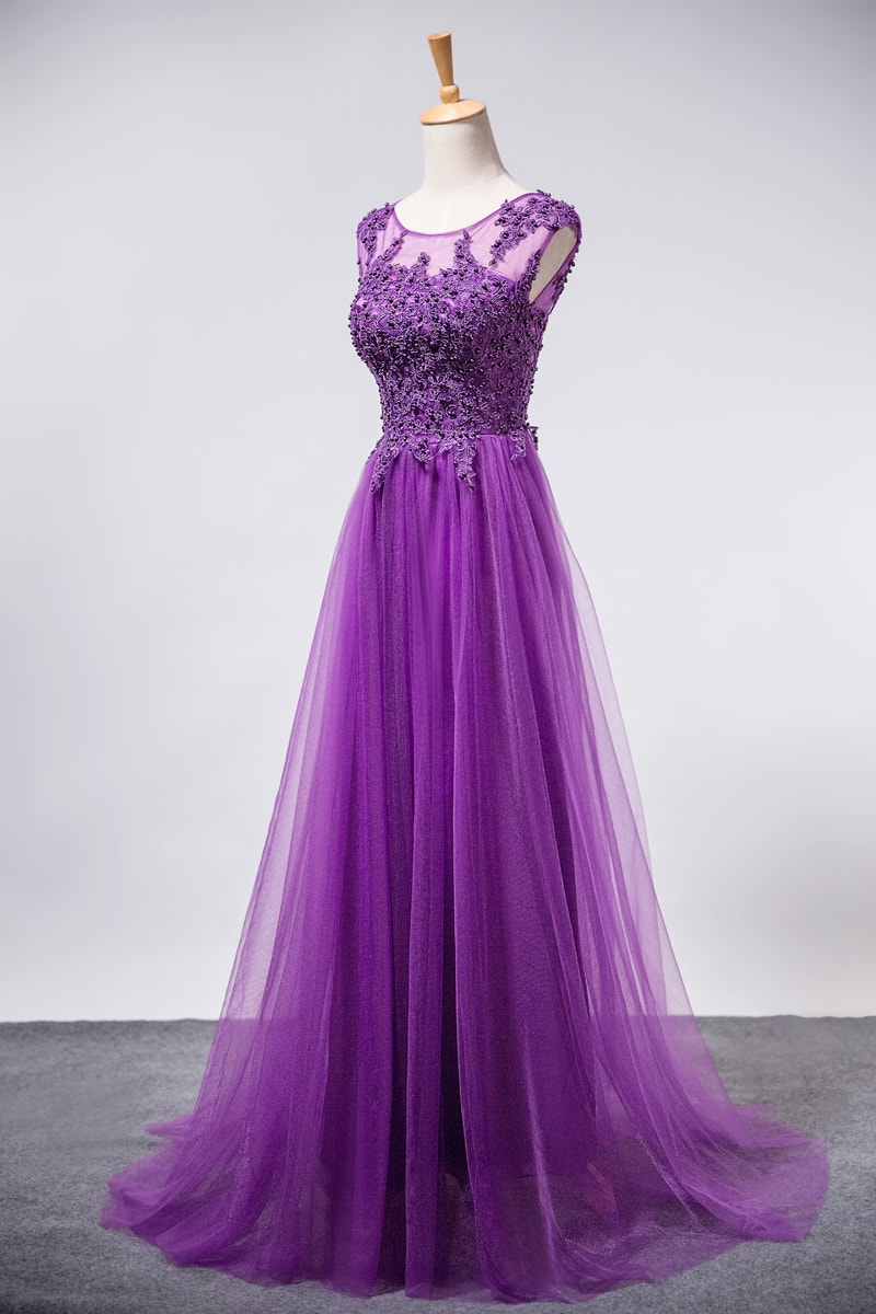 Purple Prom Dress – Cutedressy