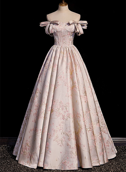 Vivid Pink One Shoulder Satin Formal Gown