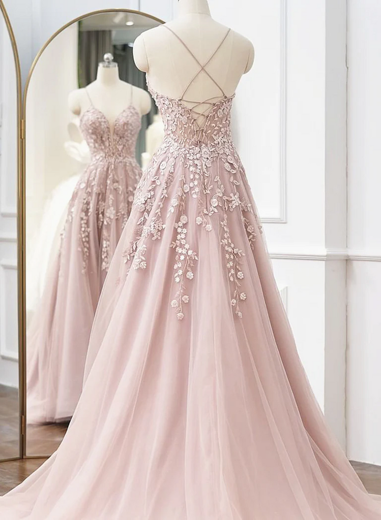Pink Tulle Daisy Party Dress main image 1