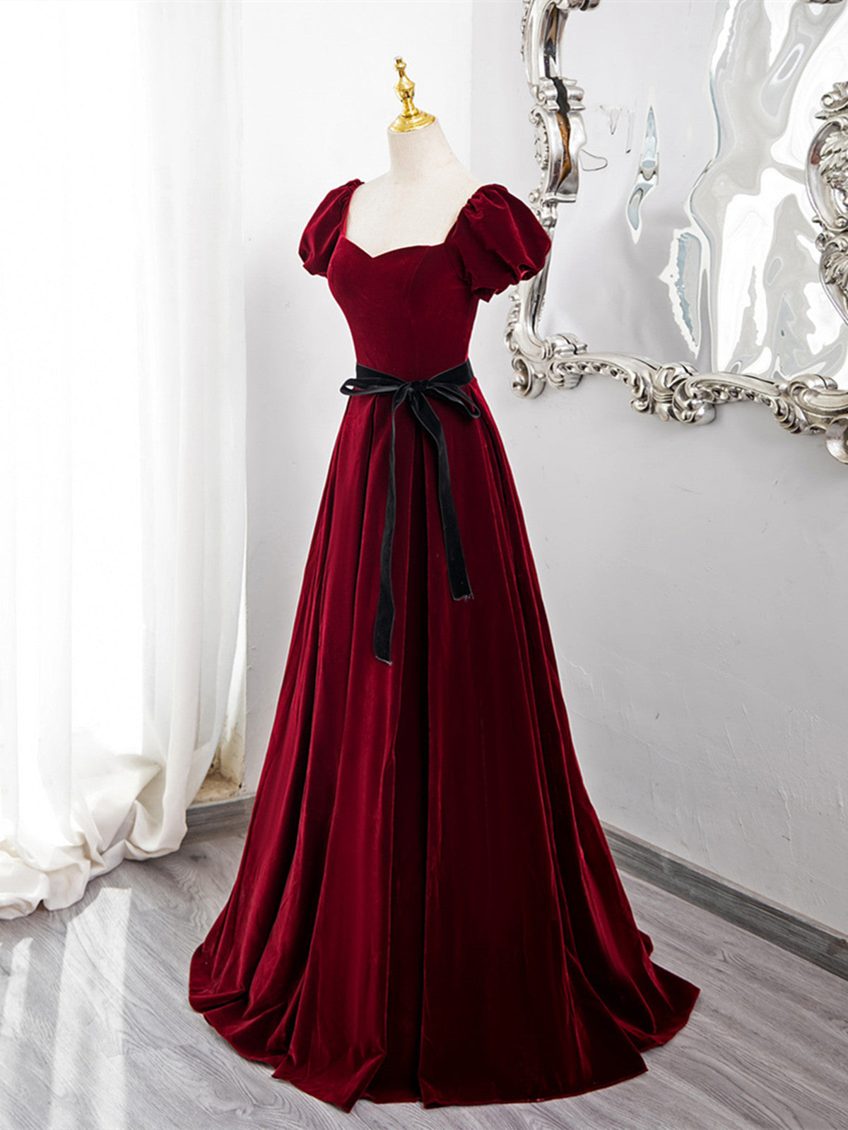 wine a line dress Azazie 2026 Lace A-Line Prom Dress Wine Gown