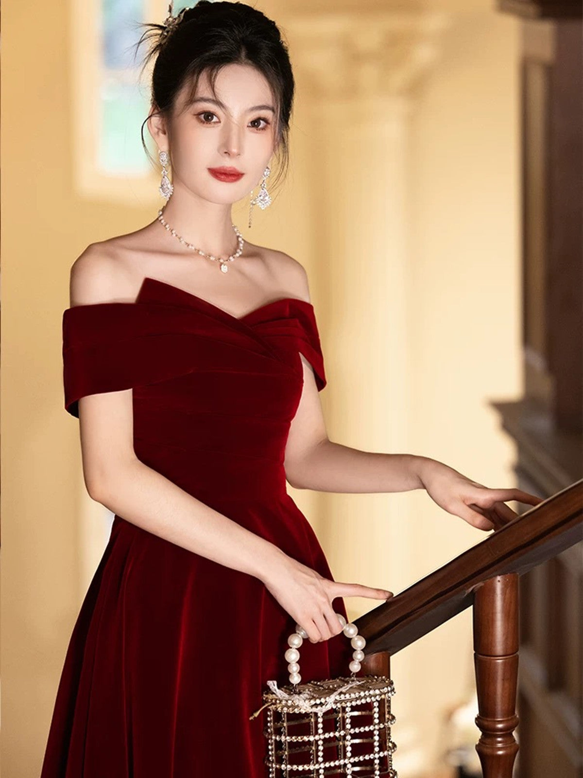 lovely red dress Lovely Little Tune Dress In Red