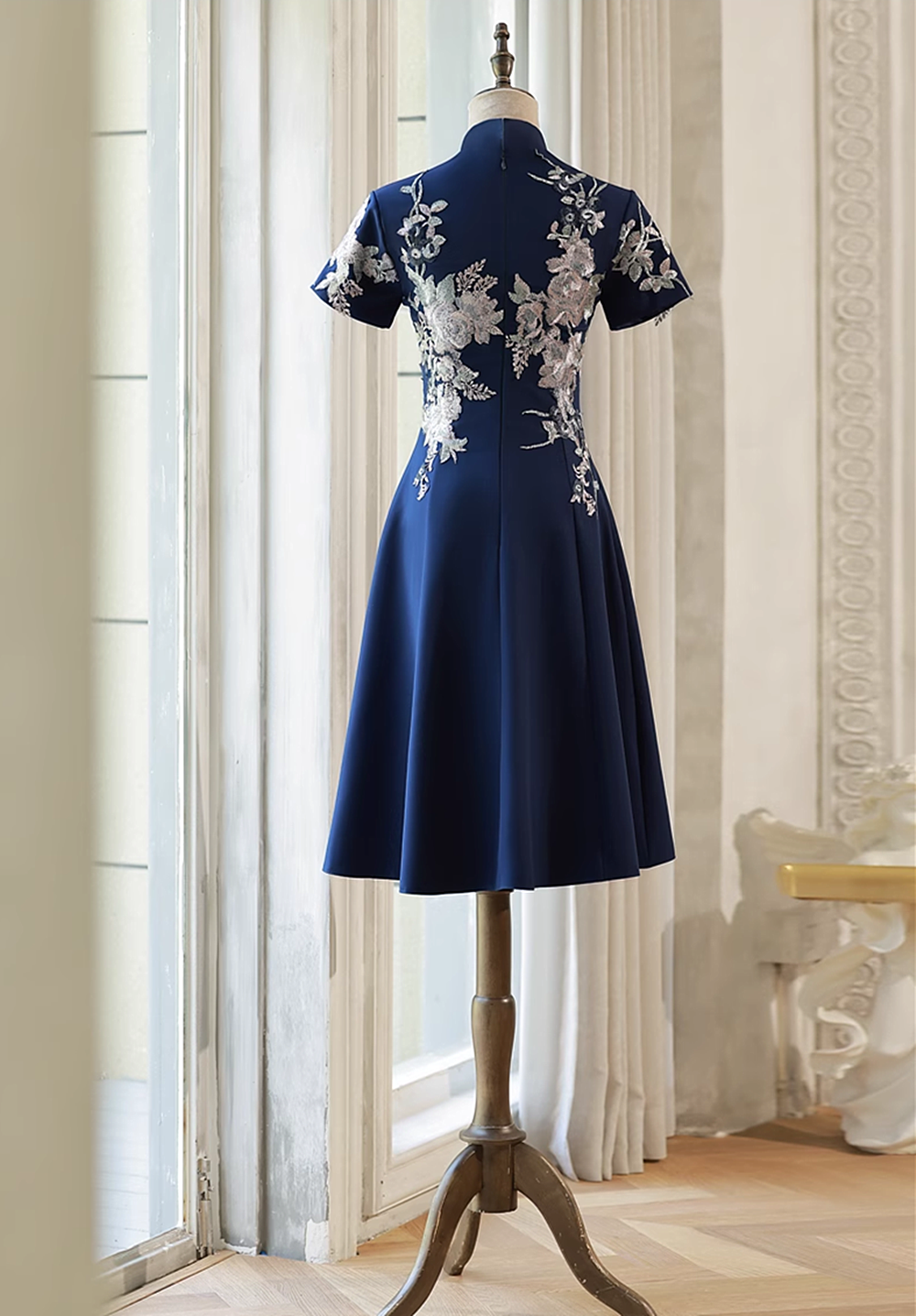 blue mini dress party I've Got Sunshine Long Sleeve Mini Dress Light Blue