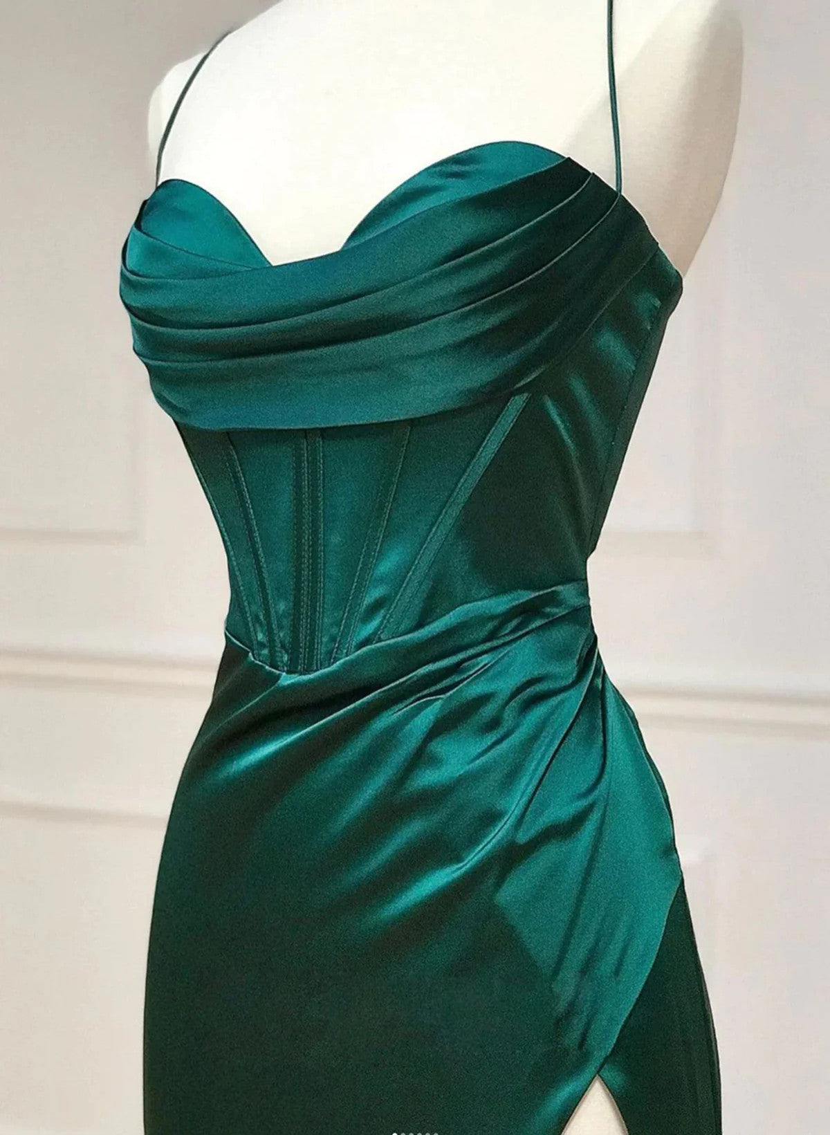 Green Sweetheart Long Cross Back Prom Dress, Green Long Formal Dress Cutedressy Green Sweetheart Long Cross Back Prom Dress, Green Long Formal Dress Cutedressy