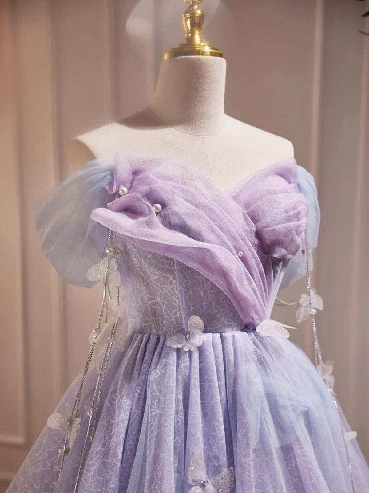 purple off the shoulder homecoming dress Stacees Homecoming Dress Ruffle Off Shoulder Tight Short Puff Sleeves