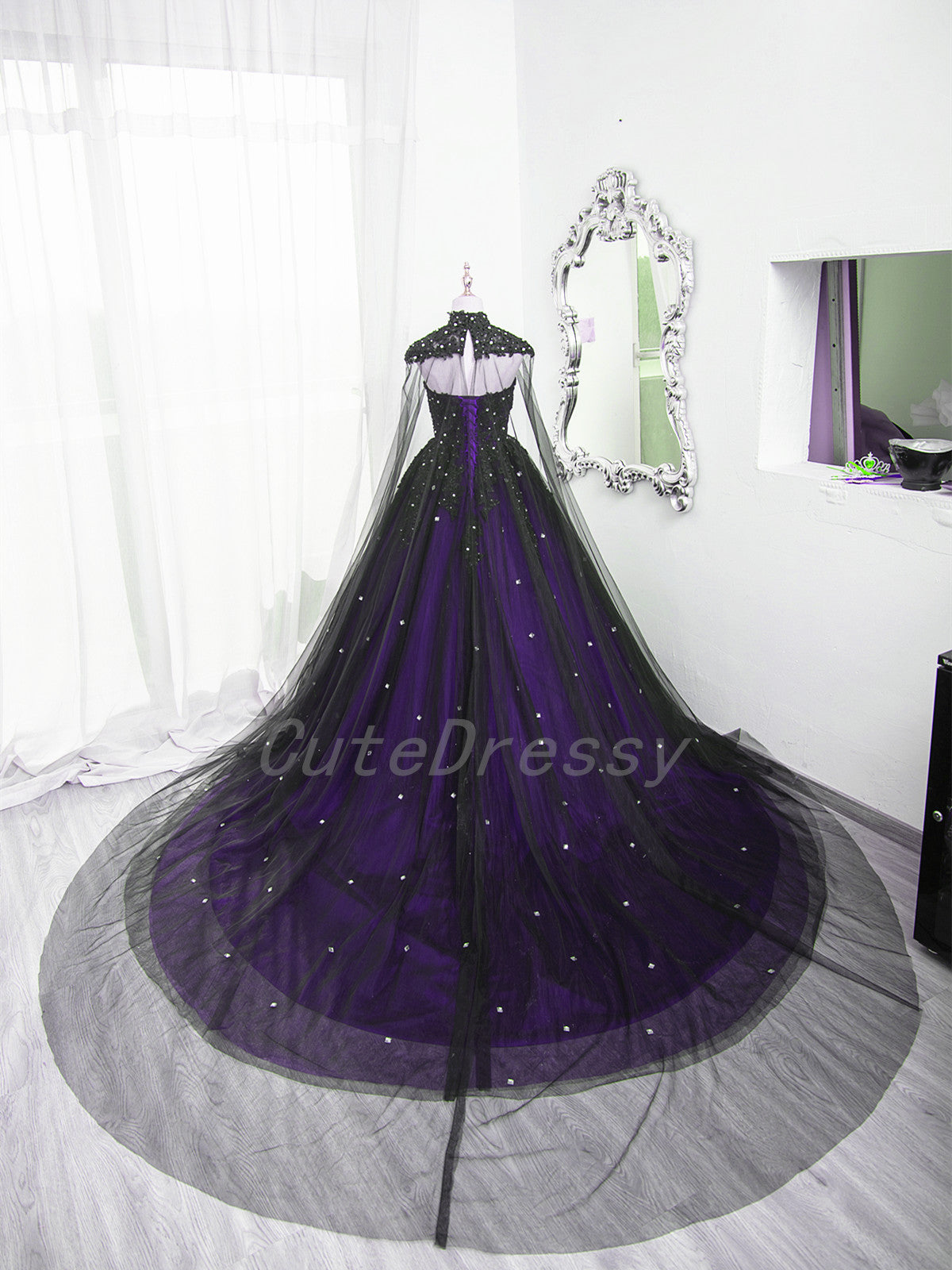 purple and black quinceanera dresses Pink Floral Black Quinceanera Dress: Princesa PR30151 Black/Pink / 00