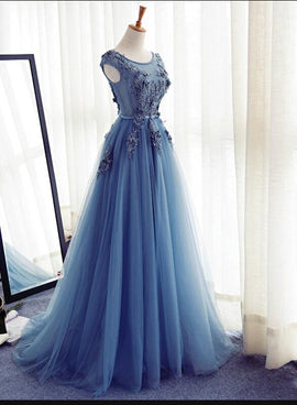 Charming Tulle Gown, Prom Gown, Junior Prom Dress , Party Dresses