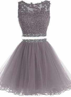 two piece party dress