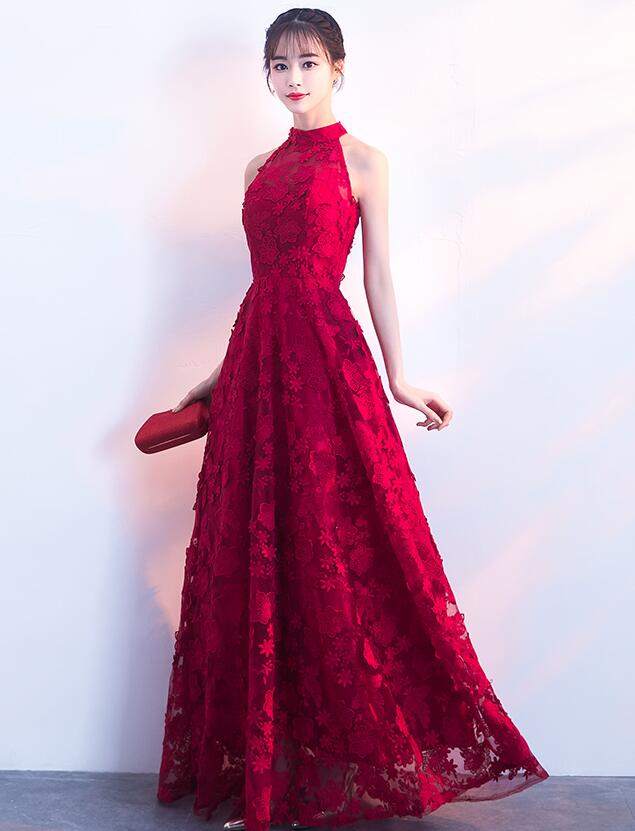 red halter party dress Leely Women Sparkly Red Sequin Halter Midi Cocktail Dress with Slit Bodycon Holiday Party Dress