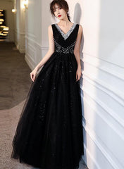 black long prom dress 2020
