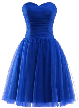 blue short prom dress 2020