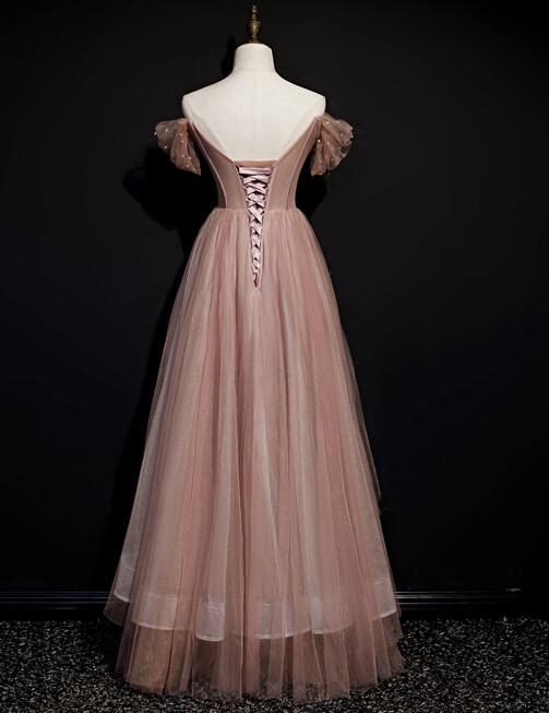 dark pink evening dress One Shoulder Hot Pink Black Prom Dresses, One Shoulder Pink Black Long jbydress