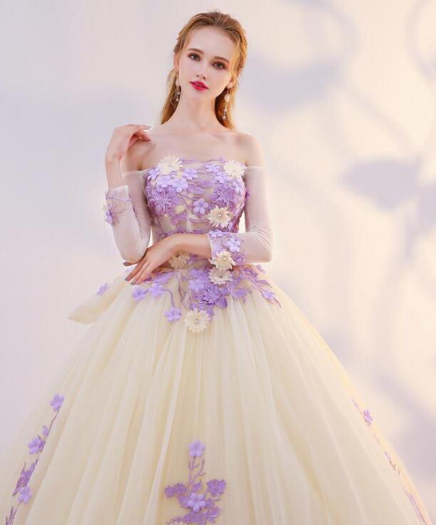 unique champagne dress Champagne Unique Sequin and Feather Trumpet Prom Dress