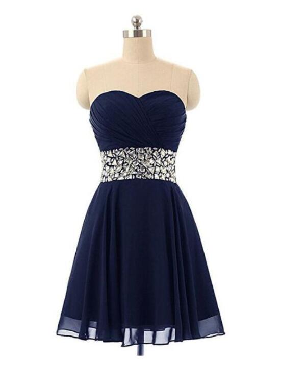 navy blue party dress