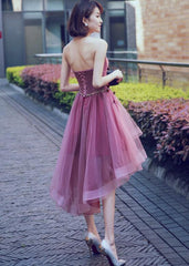Beautiful Sweetheart Handmade Tulle Homecoming Dress , Stylish Party Dresses