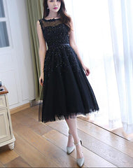 Beautiful Navy Blue Homecoming Dresses, Lovely Short Prom Dress