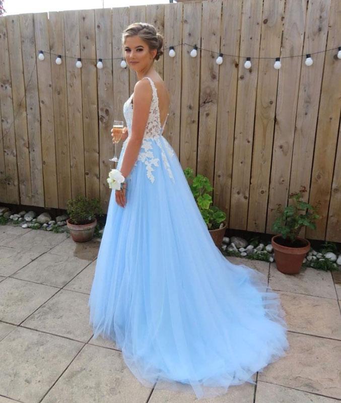elegant senior prom dresses Elegant V Neck Sheath Prom Dress With Split,Senior Prom Gown Y7321 Simplepromdress