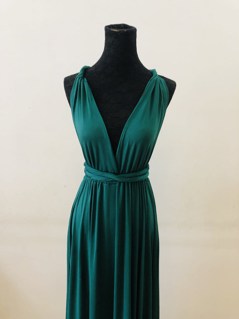 Charming Dark Green Bridesmaid Dresses,Convertible Dresses, Multiway W ...