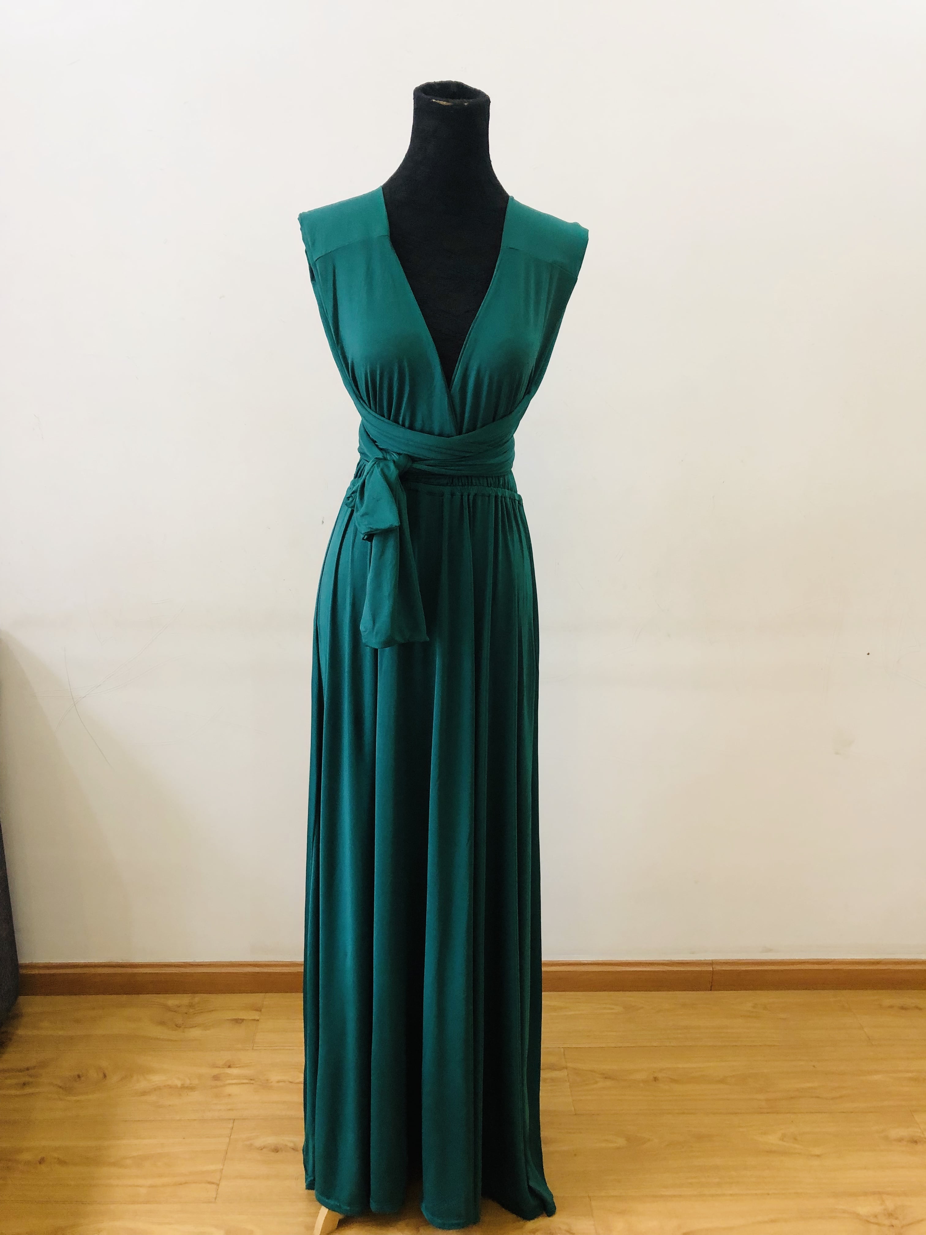 Charming Dark Green Bridesmaid Dresses,Convertible Dresses, Multiway W –  Cutedressy