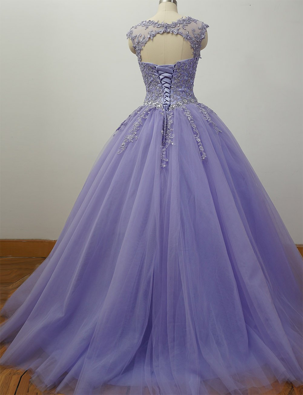 Gorgeous Quinceanera Dresses with Applique and Beadings, Purple Formal – Cutedressy