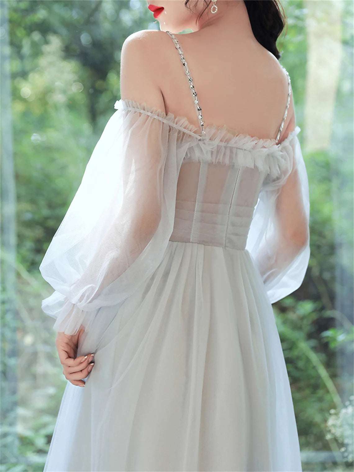 puffy tea party dress Okay but help me decide because both of these dresses are giving spring tea party vibes in completely different ways , Dress 1: classy + feminine + has pockets (which honestly changes everything