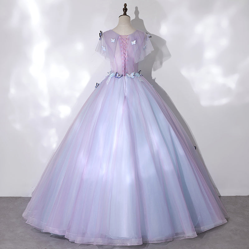 sweet 16 dresses blue and purple Ball Gown Sweet 16 Dresses Sweetheart Beadings Blue Quinceanera Dresses US12 / Same as picture