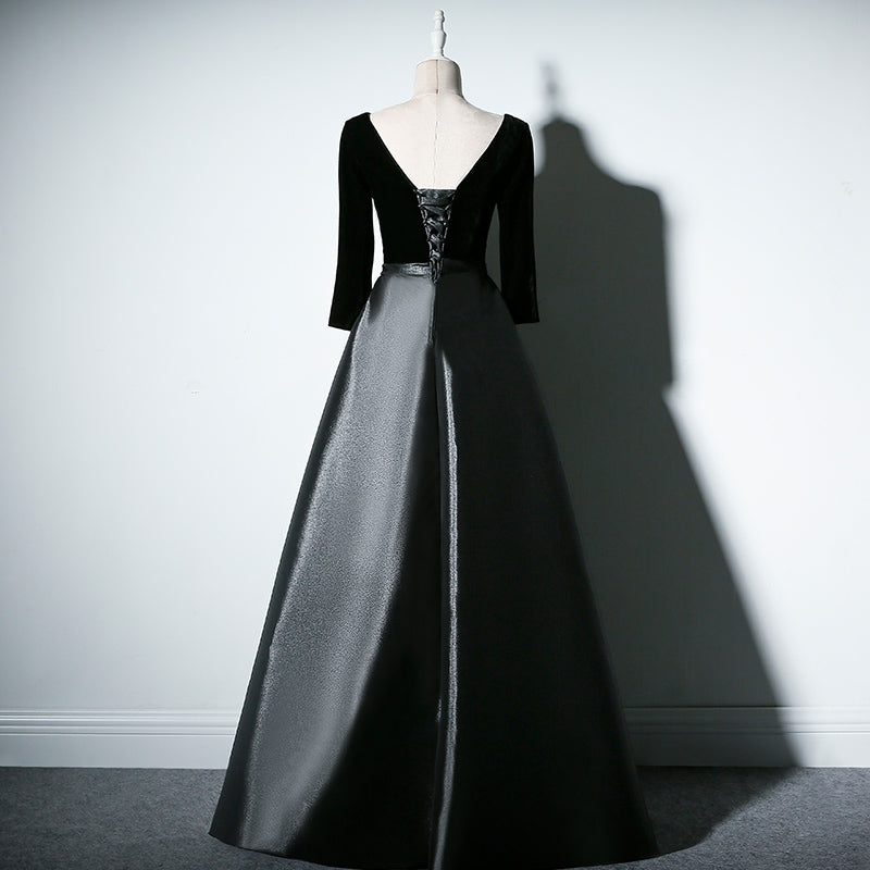 black party dress with sleeves Fashion Lace Long Sleeve Prom Dresses Evening Dresses, Dresses, MP221 Estee Long Sleeve Mesh Party Dress Black 100% Polyester Stretchy mesh outer with stretchy jersey lining Cold hand wash only Bridesmay Women's Sparkly Cocktail Dresses