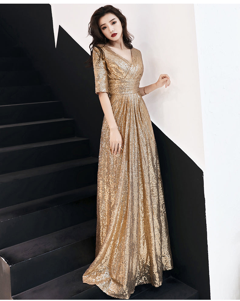 gold shiny bridesmaid dresses Gold Bridesmaid Dresses to Make Your Bridal Party Sparkle