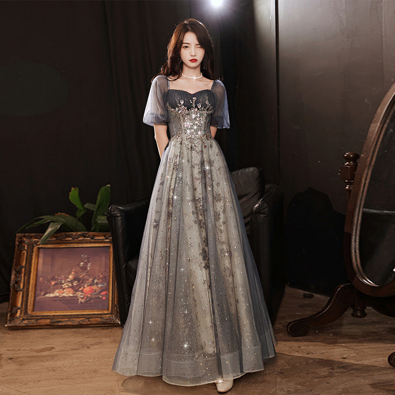 Knee Length Online Special Occasion Dresses Chic Beautiful Black Velour Suede Winter Prom Dresses 2022 A- Knee Length Online Special Occasion Dresses Chic Beautiful Black Velour Suede Winter Prom Dresses 2022 A-