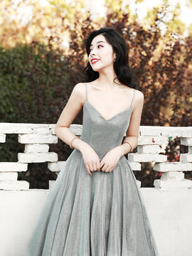 Beautiful Sequins V-neckline Long Formal Dress, New Style Prom Dress, Party Dress