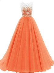 Lovely Tulle with Lace Bodice Party Dress, New Sweet 16 Dresses