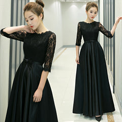Black Long Sleeves Party Dress , Formal Dress