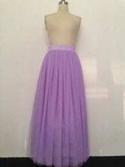 Lovely Tulle Skirt, Tulle A-Line Skirts, Women Beautiful Skirts