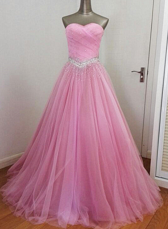 pink party dress