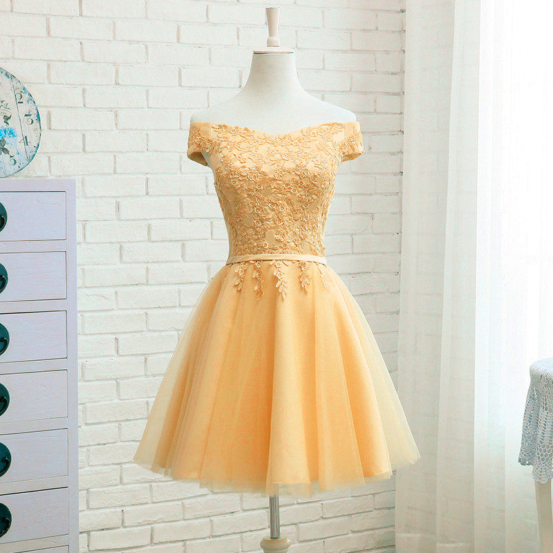 champagne lace bridesmaid dresses short Cicinia Spaghetti Straps Backless Champagne Homecoming Dresses Short Glitter Tulle A-Line Mini Dress