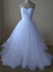 Charming Tulle Wedding Gowns, Wedding Prom Dresses , Formal Dresses