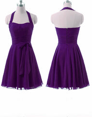 purple party dress